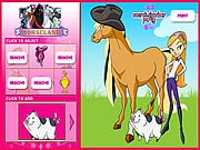 Giochi di Cavalli per Ragazze - Horseland Dress up